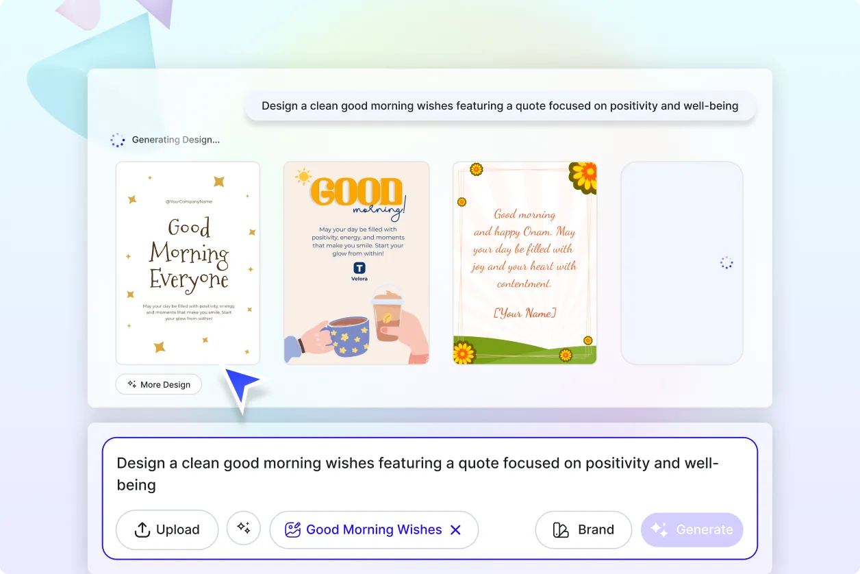 Free AI Good Morning Wishes Generator, Free Online Morning Message Maker
